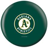 "Oakland Athletics Bowling Ball"