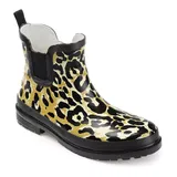 Journee Collection Tekoa Women's Waterproof Rain Boots, Size: 7.5, Brown