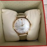 Kate Spade Accessories | Brand New Kate Spade Gold Metro 34mm Watch In Box | Color: Gold | Size: Os