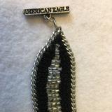 American Eagle Outfitters Jewelry | American Eagle Bracelet | Color: Black/Silver | Size: Os