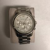 Michael Kors Accessories | All Silver Michael Korda Watch | Color: Silver | Size: Os