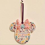 Disney Holiday | 2017 Epcot Flower And Garden Ceramic Ornament | Color: Purple | Size: 4