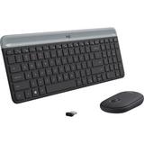 Logitech MK470 Slim Wireless Keyboard and Mouse Combo (Black) 920-009437