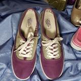 Vans Shoes | 8.5 Purple & Gray Vans | Color: Gray/Purple | Size: 8.5