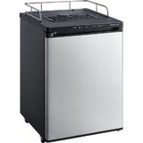 EdgeStar 5.6 ft. Conversion Refrigerator Kegerator, Stainless Steel, Size 35.25 H x 25.25 W x 23.81 D in | Wayfair BR3002SS