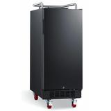 EdgeStar Built In Kegerator Conversion Refrigerator, Size 37.06 H x 24.06 W x 14.94 D in | Wayfair BR1500BL
