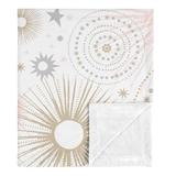 Sweet Jojo Designs Celestial Security Baby Blanket, Microfiber in Pink/Yellow, Size 36.0 H x 30.0 W x 0.2 D in | Wayfair Blanket-Celestial-PK-PRT