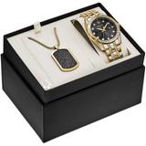 Gold-tone Stainless Steel & Crystal Bracelet Watch 42mm - Metallic - Bulova Watches