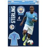 Raheem Sterling Manchester City 11" x 17" Player Multi-Use Decal Set