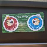 Disney Other | Bn Disney Epcot Chip & Dale Magnet 2019 Ornaments | Color: Blue/Red | Size: Os