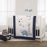 Harriet Bee Isaak Shine on My Love 3 Piece Crib Bedding Set Polyester in Blue, Size 34.0 W in | Wayfair CC5C738E0B0946FC8DDFDAF71341D22D