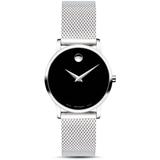 Museum Classic Black Dial Ladies Watch - Black - Movado Watches