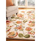 Safavieh Chelsea Hayleigh Floral Area Rug Collection, Ivory, 3 X 4 Rectangle