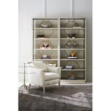 Caracole Classic Going Up Etagere Bookcase Wood in Brown/Gray, Size 88.0 H x 36.0 W x 18.0 D in | Wayfair CLA-419-811