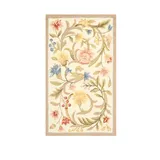 Safavieh Chelsea European Floral Area Rug Collection, Ivory, 2 X 3 Rectangle