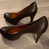 Gucci Shoes | Authentic Gucci Brown Leather Pumps (41) | Color: Brown | Size: Im A 10, These Are A 41