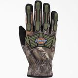 Dickies Camo Performance Winter Gloves - Black W/ Size L (L10225)