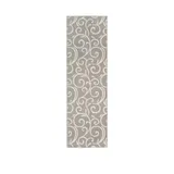 Nourison Grafix 2.3 Ft X 7.6 Ft Area Rug, Grey, Runner