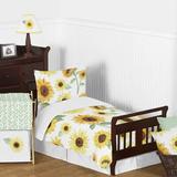 Sweet Jojo Designs Sunflower Collection 5 Piece Toddler Bedding Set Polyester in Brown/Yellow | Wayfair Sunflower-Tod