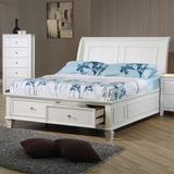 Breakwater Bay Lindamere Full Storage Bed Wood in Brown/Green/White, Size 51.75 H x 58.0 W x 89.75 D in | Wayfair 21918756C5BB4100B69D7061A817543E