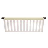 Go Mama Go Luxurious Minky Teething Crib Rail Guard Cover Polyester in Brown, Size 6.0 D in | Wayfair 718122812370
