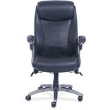 Lorell Revive Executive Chair Upholstered in Black/Gray, Size 43.31 H x 24.5 W x 24.25 D in | Wayfair 48730