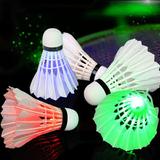 Novelty Place LED Badminton Plastic in White, Size 2.5 H x 2.5 W x 8.0 D in | Wayfair NP.Led.Badminton.4Pc