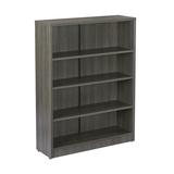 Latitude Run® Gibney 36.02" W Standard Bookcase Wood in Gray, Size 48.03 H x 36.02 W x 11.61 D in | Wayfair 8C792D4F18514CF389CE6F057D2E7D62