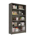 Latitude Run® Gibney 36.02" W Standard Bookcase Wood in Gray, Size 59.84 H x 36.02 W x 11.61 D in | Wayfair 3C61DF3F064F4A7C9EAC1207823C01A6
