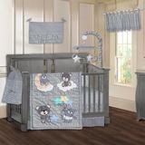 Mangus Zoomie Kids Teddy Bear 9 Piece Crib Bedding Set Cotton in Gray, Size 11.0 W in | Wayfair 4B1547C468AB4CEF9CBFFBC9B5B0E519
