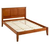 Three Posts™ Faringdon Solid Wood Platform Bed Wood in Brown/Green, Size 52.0 H x 60.0 W x 80.0 D in | Wayfair AB26DDA3957845E5BF0127364FEA42B1