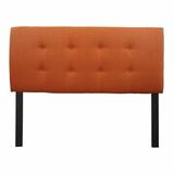Winston Porter Allande Upholstered Panel Headboard Upholstered in Gray/Black, Size Full | Wayfair 335398825CF24101985F1C9B0CF5C6A2