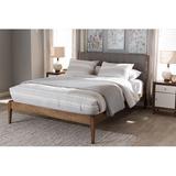 George Oliver Bennet Upholstered Platform Bed Metal in Brown, Size 42.13 H x 62.2 W x 85.24 D in | Wayfair 5397636BFDE1497AA4B6E82BE66295ED