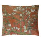 World Menagerie Almond Blossom Tapestry Polyester in Orange, Size 27.5 H x 37.5 W in | Wayfair 84CBA2A1E928431BA94A0FB9080CAF80