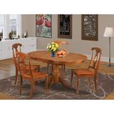 Astoria Grand Gilleland 5 Piece Extendable Dining Set Wood in Brown, Size 30.0 H in | Wayfair 052C69AA9D0E41DCA143576E1B2F7027