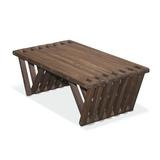 Union Rustic Darcus Solid Wood Coffee Table Wood in Brown, Size 12.0 H x 36.0 W x 20.0 D in | Wayfair XQCT36YPEB