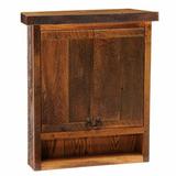 Union Rustic Dianella Barnwood 32" W x 36" H Wall Mounted Cabinet Solid Wood in Brown, Size 36.0 H x 32.0 W x 8.0 D in | Wayfair B33911