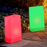 The Holiday Aisle® Electric Luminaria Kit in Red/Green, Size 10.0 H x 5.75 W x 3.5 D in | Wayfair 34010