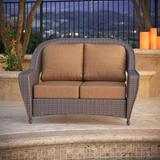 Andover Mills™ Indoor/Outdoor Sunbrella Seat/Back Cushion in Brown, Size 6.0 H x 44.5 W x 25.5 D in | Wayfair 48995F0683A545729B5B9A987D0C2F15