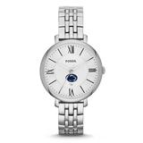 Women's Fossil Penn State Nittany Lions Jacqueline Stainless Steel Watch