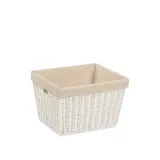 Honey-Can-Do Parchment Cord Basket With Liner
