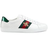 Gucci Shoes | Authentic Gucci Women's Ace Embroidered Sneaker | Color: White | Size: 9