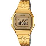 Women's Digital Vintage Gold-tone Stainless Steel Bracelet Watch 28mm La680wga-9mv - Metallic - G-Shock Watches