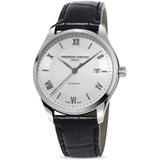 Fc-303ms5b6 Men's Classics Automatic Date Leather Strap Watch - Metallic - Frederique Constant Watches