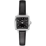 Lovely Square Diamond Watch - Black - Tissot Watches