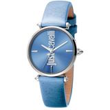 Armonia Quartz Blue Dial Watch - Blue - Just Cavalli Watches