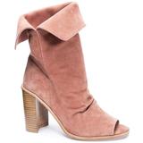 Ramada Peep Toe Bootie - Pink - Chinese Laundry Boots