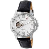 Bonavento Automatic Open Heart Silver Dial Watch - Metallic - Heritor Watches