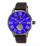 Ak2269 Automatic Blue Dial Watch -gmbu - Blue - Adee Kaye Watches