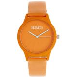 Splat Quartz Dial Watch - Orange - Crayo Watches